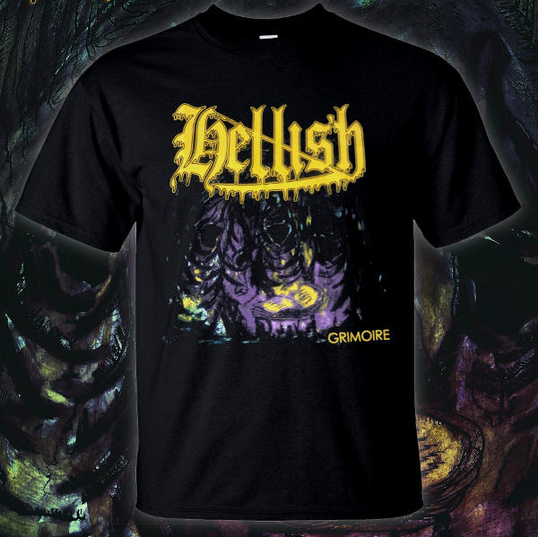 Hellish "Grimoire" shirt LARGE (black)